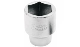 Soquete sextavado milimétrico encaixe de 1/2'' 19 - Gedore