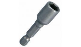 Chave canhão sextavado encaixe 1/4  1/2x50 magnético  -  vip
